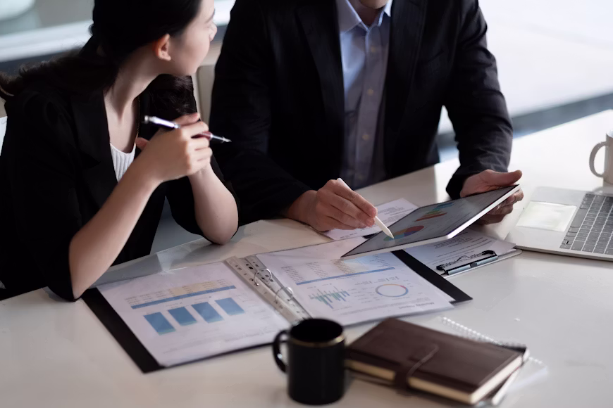 Professionnels de l'immobilier en réunion